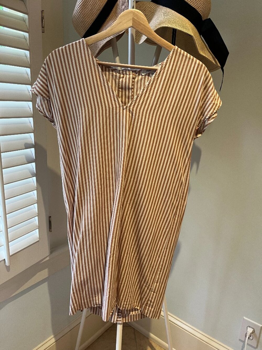 Madewell Striped Minidress, XXS